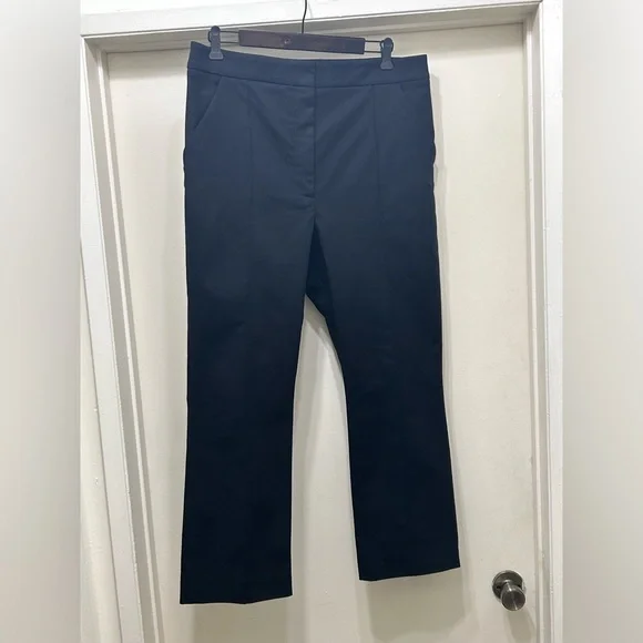 Veronica Beard Tani Pants Black Womens Size 16 Plus Size $448 Trousers 27L Chic